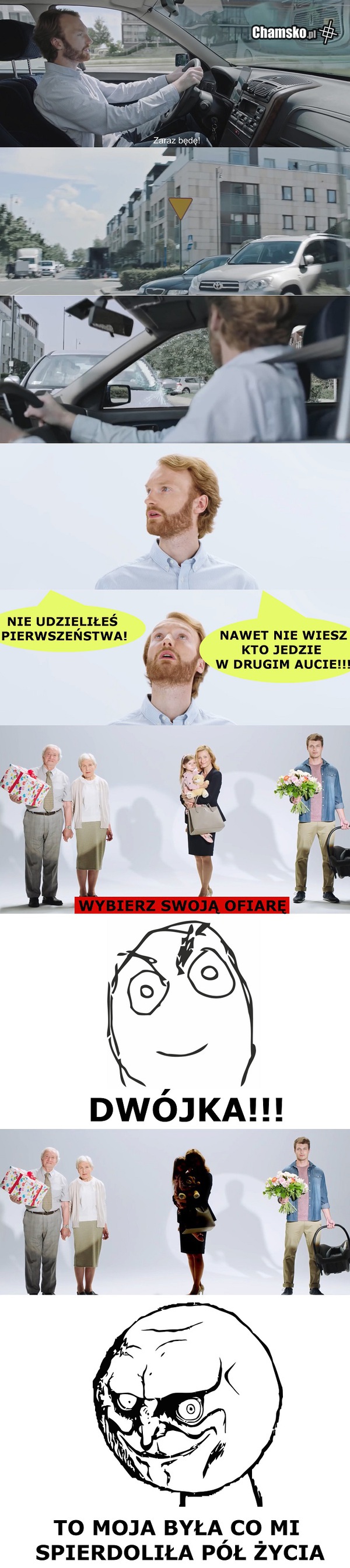 Nigdy nie wiesz kto jedzie drugim autem
