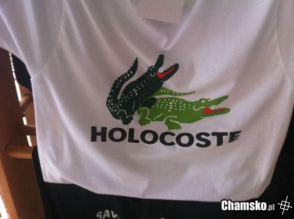 Holokaust? Lacoste?
