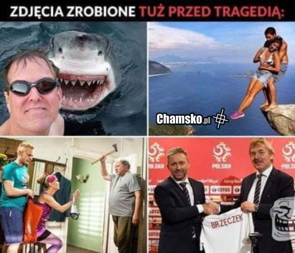 Tuż przed tragedią...