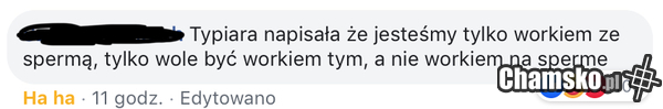 Sperma i różne worki