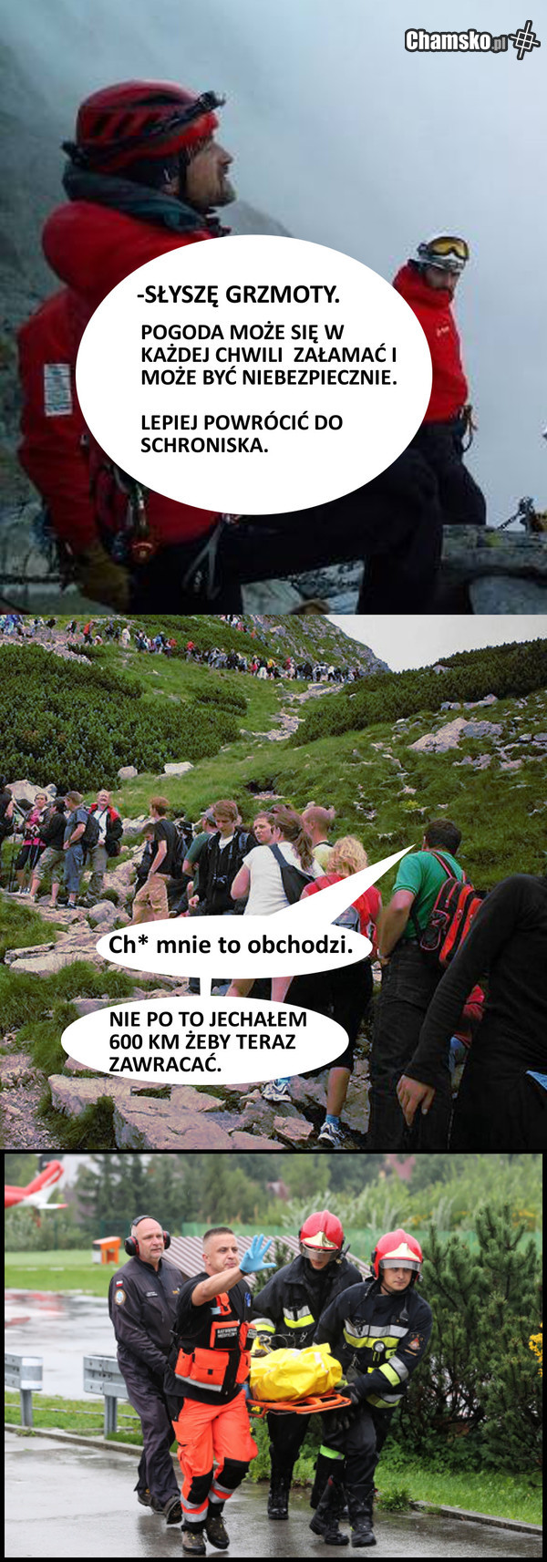 Burza w Tatrach