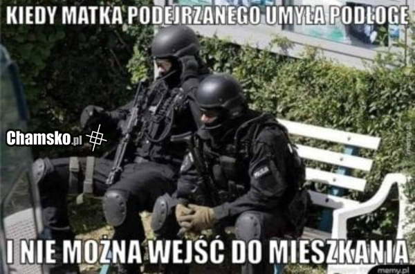 Umyta podłoga