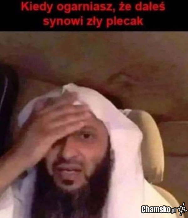 Zły plecak