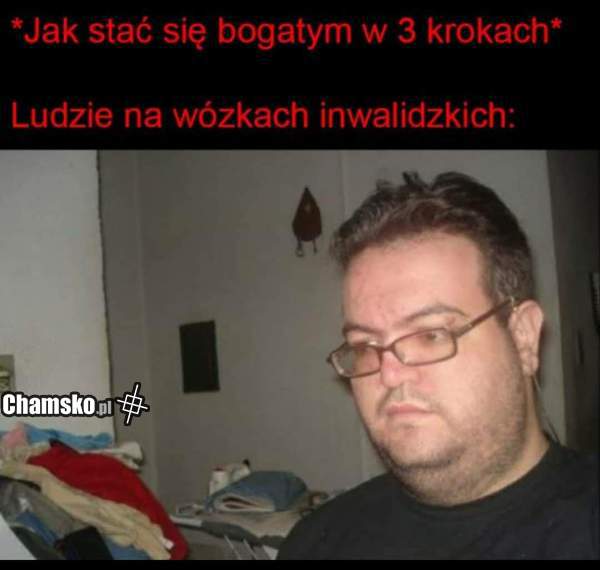 Na wózku to nie taki kozak