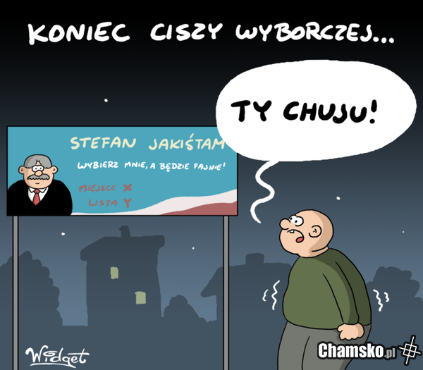 Koniec ciszy wyborczej