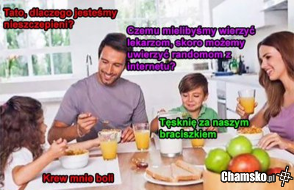Rodzina antyszczepionkowców