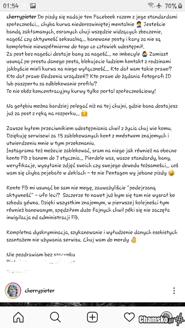 FB standardy chujni