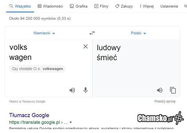 Gdy ktoś mówi że VW jest najlepszy