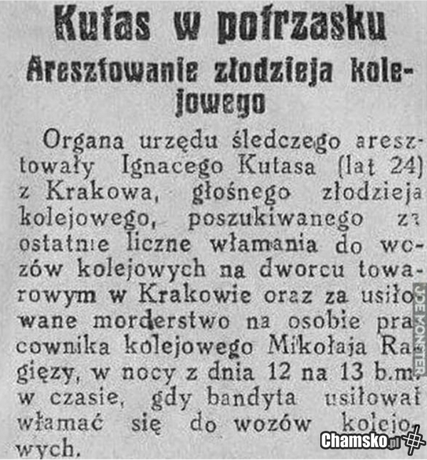 Kutas w potrzasku