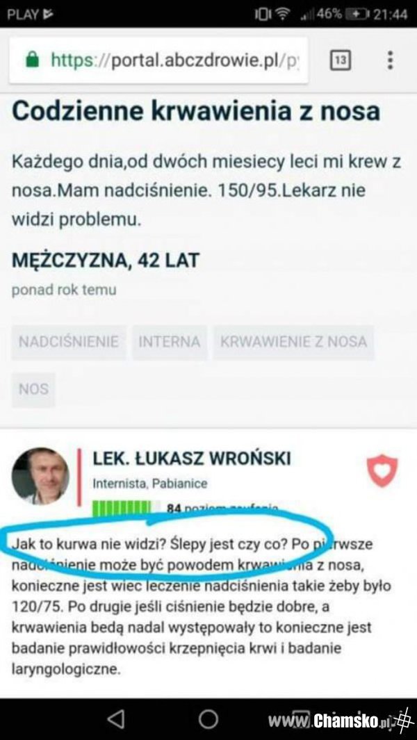 Wkurwiony ekspert
