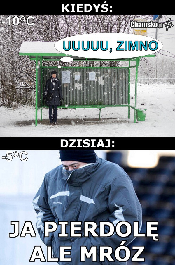 Kiedyś to były mrozy