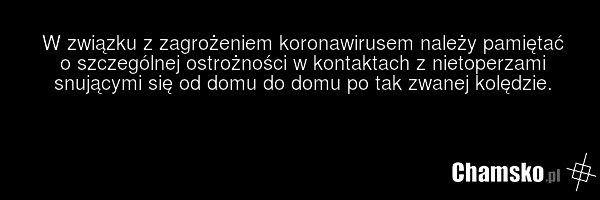 W związku z zagrożeniem koronawirusem należy pamiętać o szczególnej ostrożności w kontaktach z nietoperzami snującymi się od domu do domu po tak zwanej kolędzie.