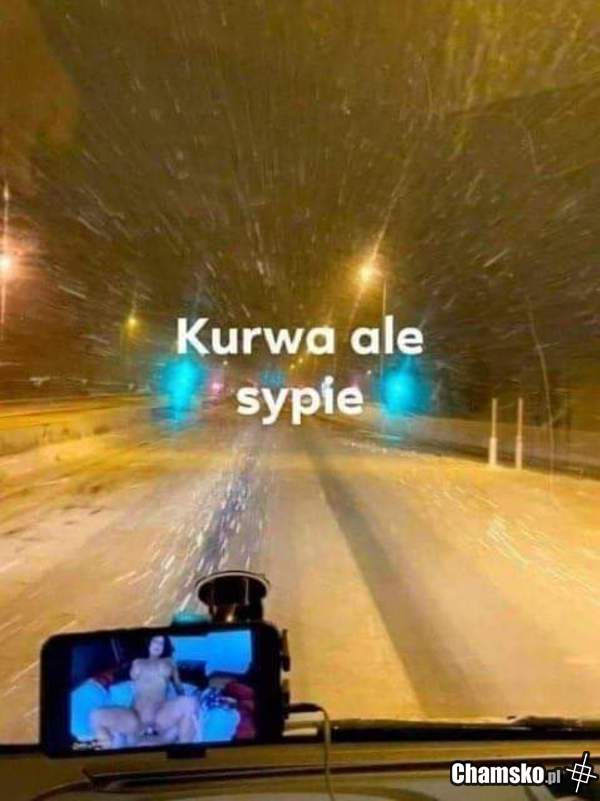 Ale się sypie...