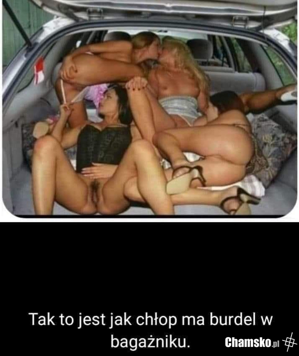 Burdel w bagażniku