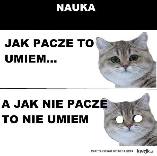 Jak nie pacze, to nie widze oO