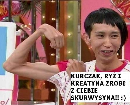 kurczak ryz kreatyna
