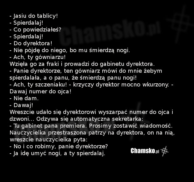 Jasio w szkole [+18]