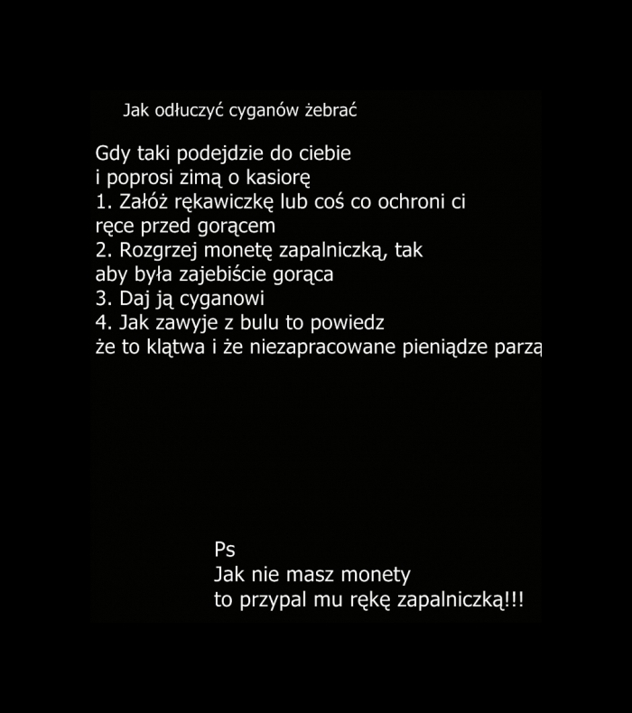 Spsób na cygana