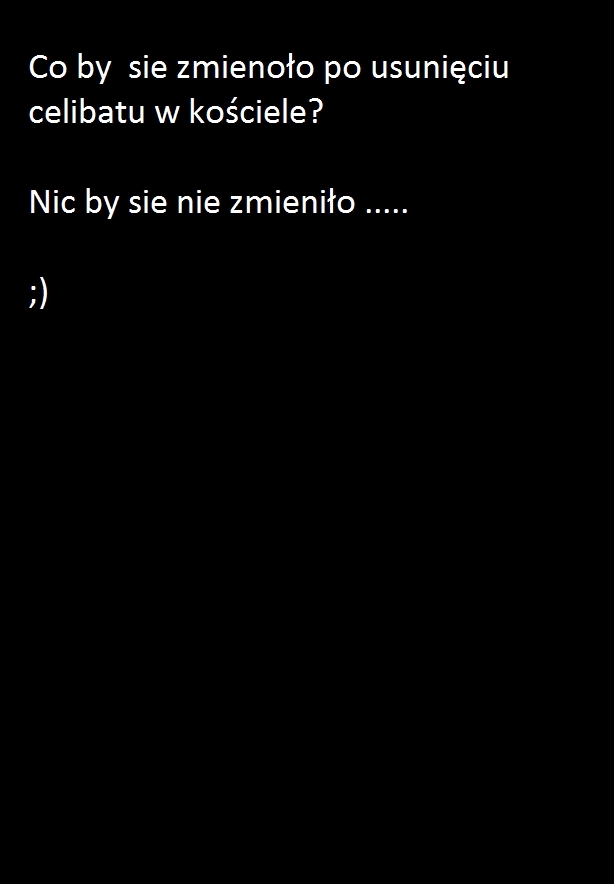 Zmiany w ko?ciele?