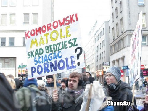 Komorowski matole
