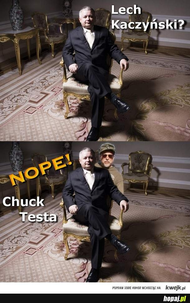 Chuck testa