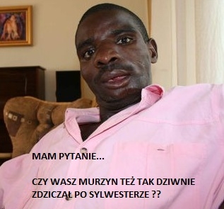 Murzyn sylwester