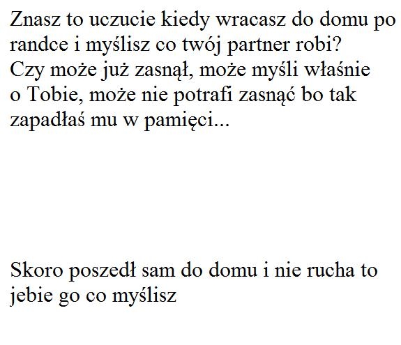 Po powrocie z randki