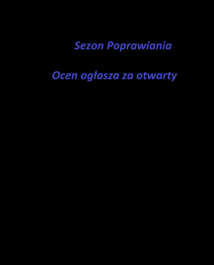 Sezon OTWARTY!!!