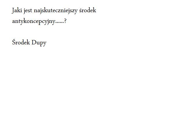 ?rodek antykoncepcyjny