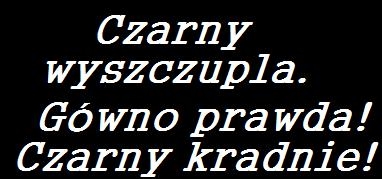 Czarny