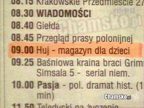 Program TV