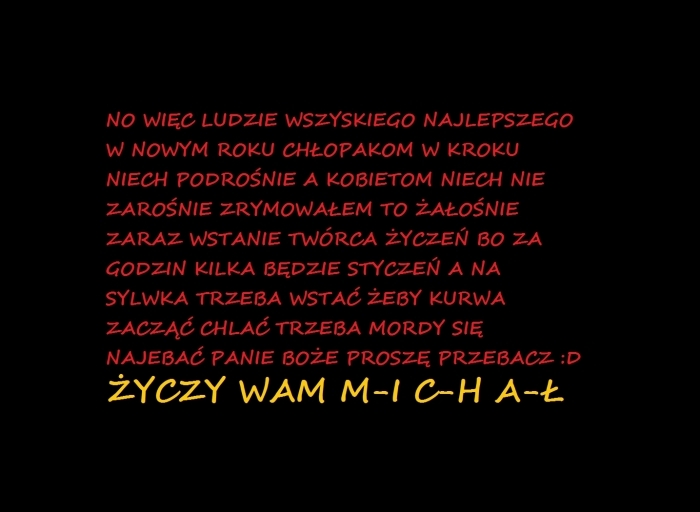 U?YTKOWNIKOM I ADMINOM NIE PO CHAMSKU KURWA!!
