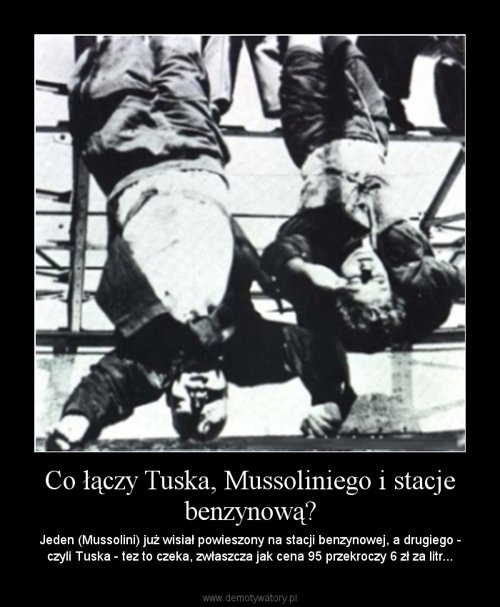 Co ??czy Tuska, Mussoliniego i stacj?...?