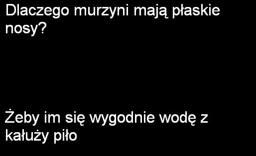 Nos murzyna