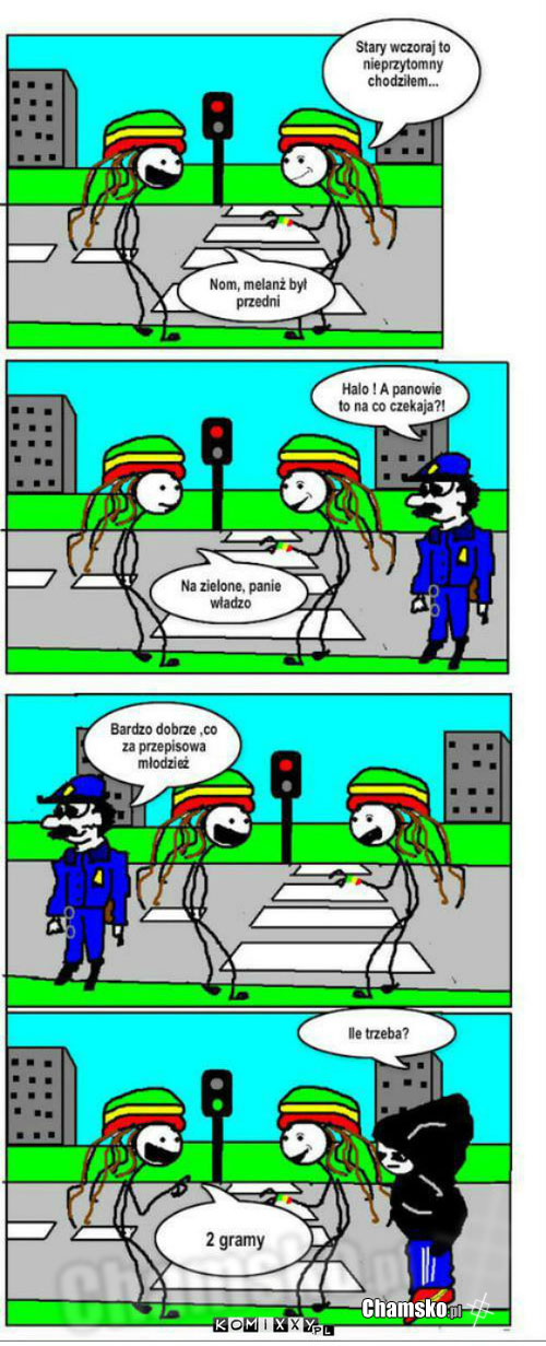 zielone