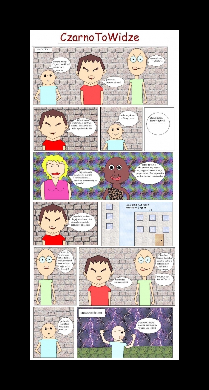 Komiks Prawilni odcinek Czarna Mamba