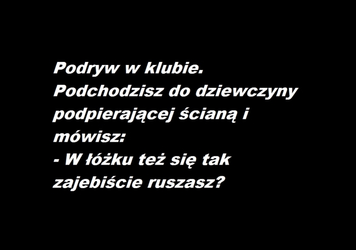 Podryw w klubie