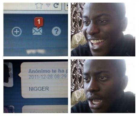 zdziwiony niger