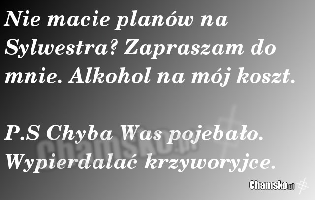 plany na sylwestra