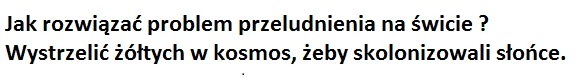 Przeludnienie ?