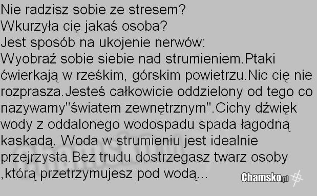 stresujesz sie?