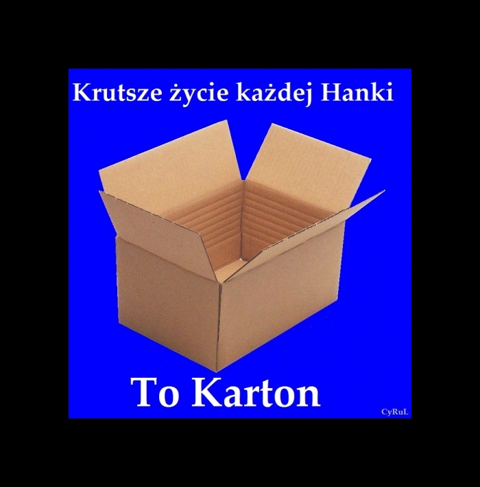 Krutsze ?ycie ka?dej Hanki to Karton