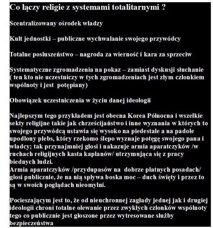 religie a totalitaryzmy