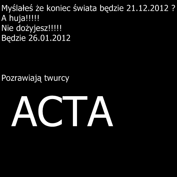 Koniec ?wiata
