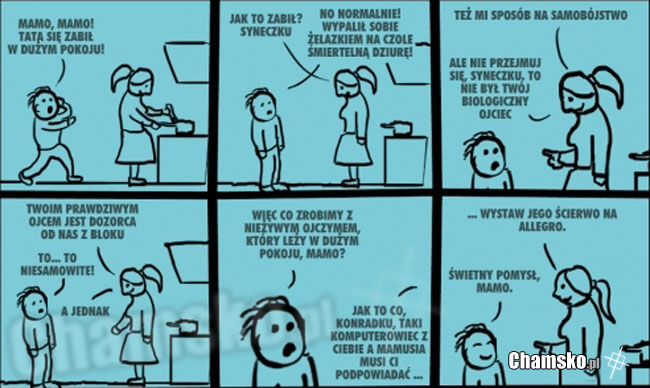 Komiks o martwym tacie