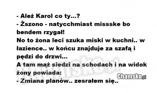 Przychodzi pijany m??