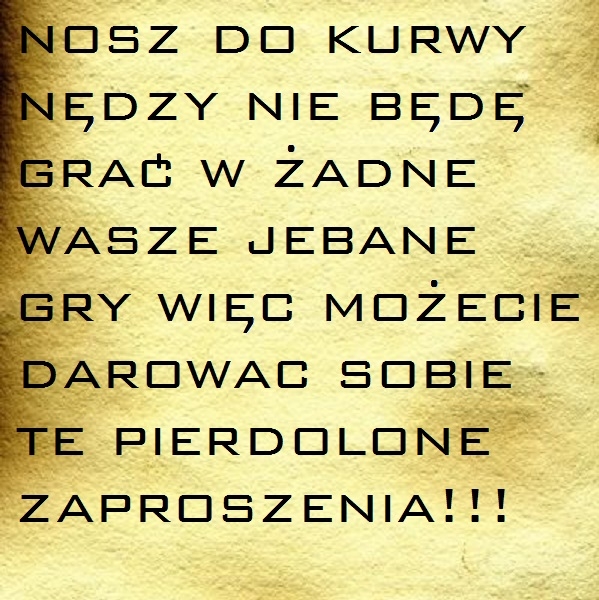 spierdala?!
