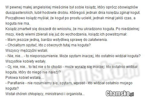 czyj to kogut...