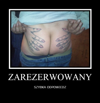 ZAREZERWOWANY
