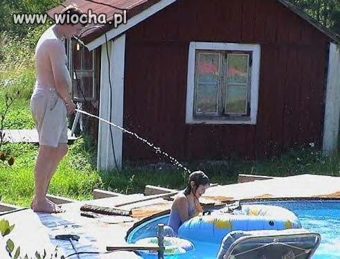 hahaha ale prysznic
